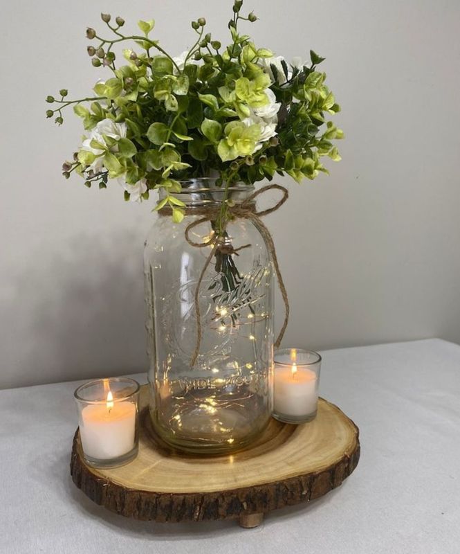 RENTAL- Half Gallon Glass Mason Jar