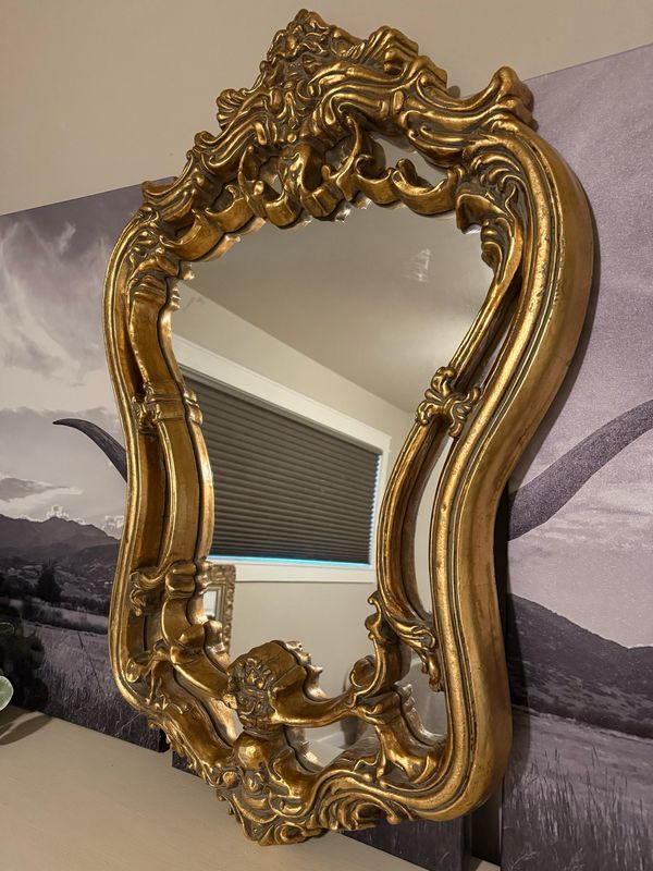 RENTAL- Antique Gold Mirror