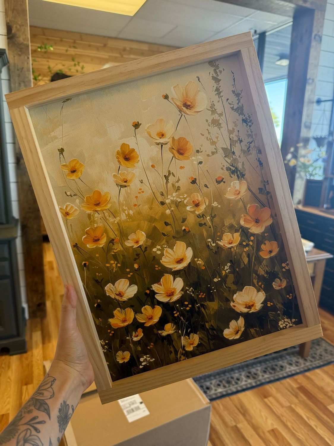 Yellow Summer Wall Decor 13x17