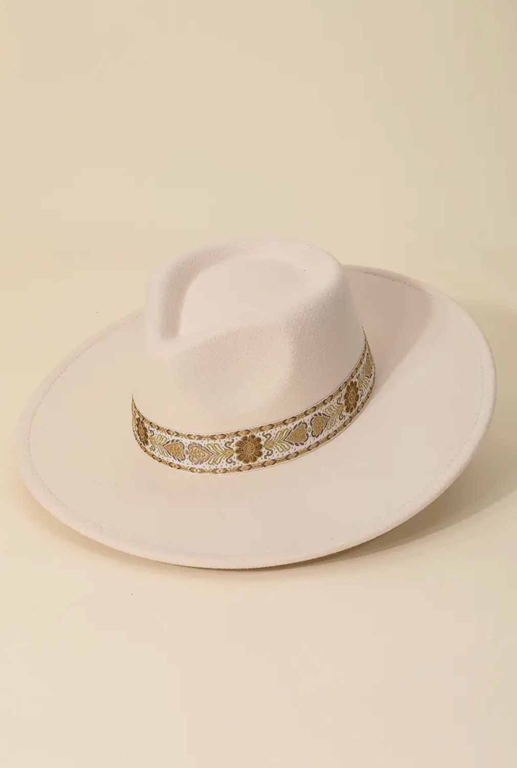 Embroidered Strap Hat