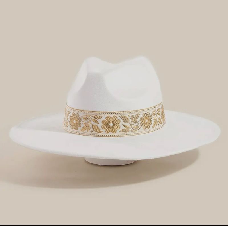 Flower Ribbon Hat