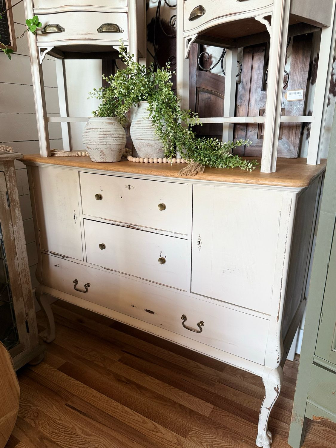 Tiger Oak Vintage Buffet