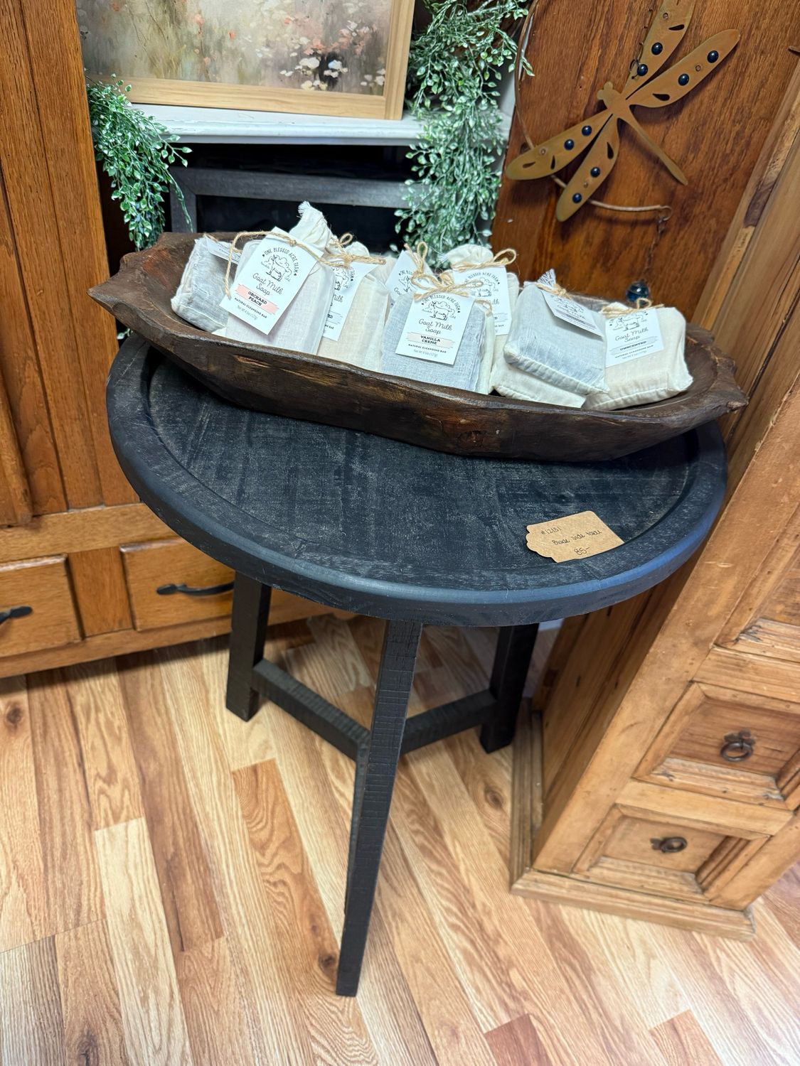 Black Side Table