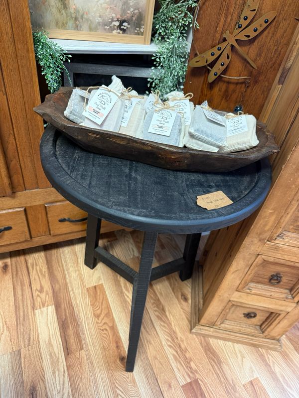 Black Side Table