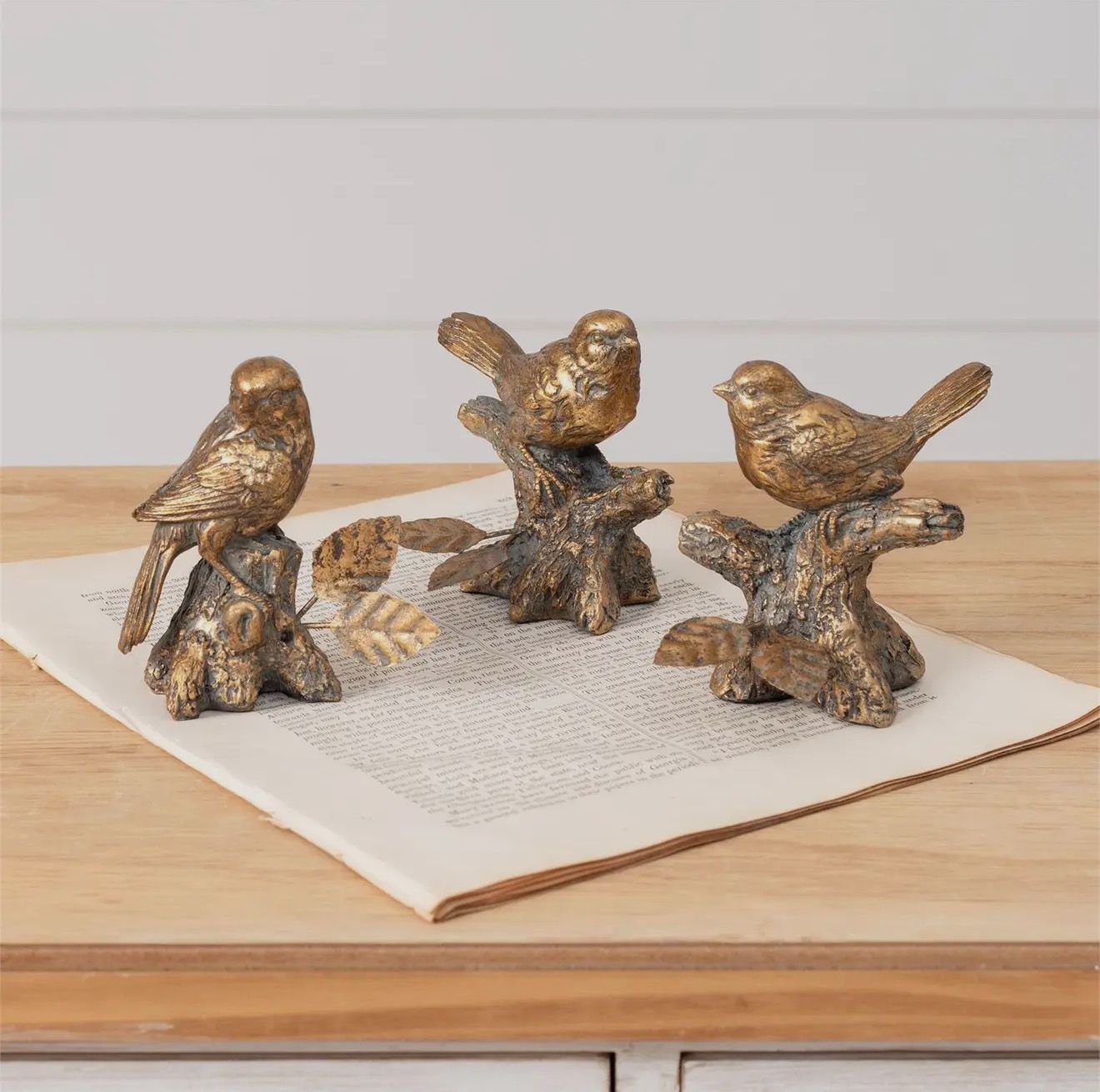 Antique  Gold Bird