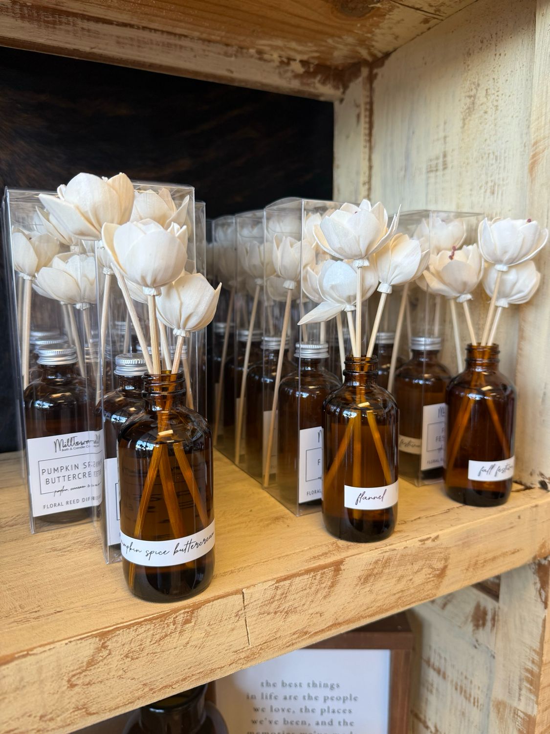 Fall Floral Reed Diffuser