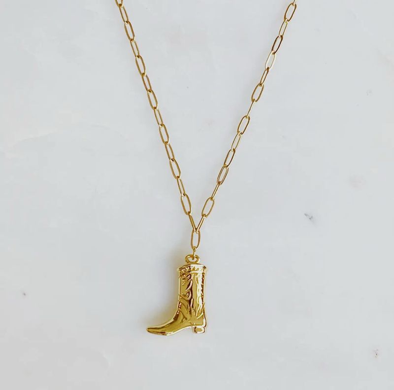 Dolly Boot Necklace