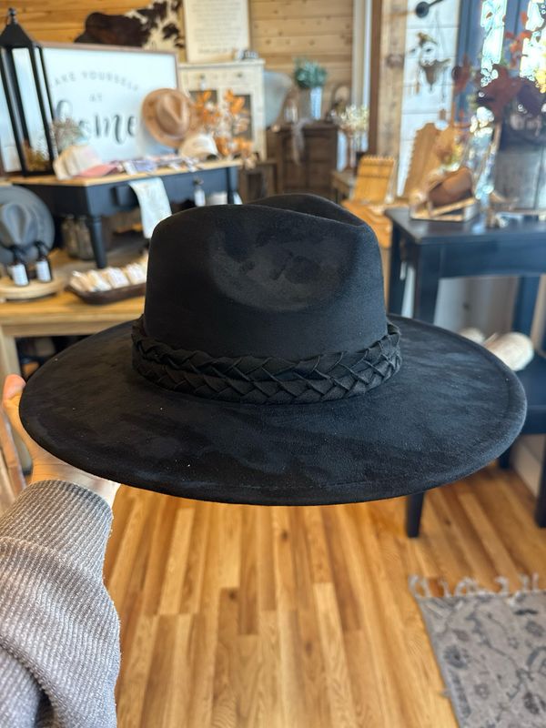 Double Rope Braid Fedora Hat