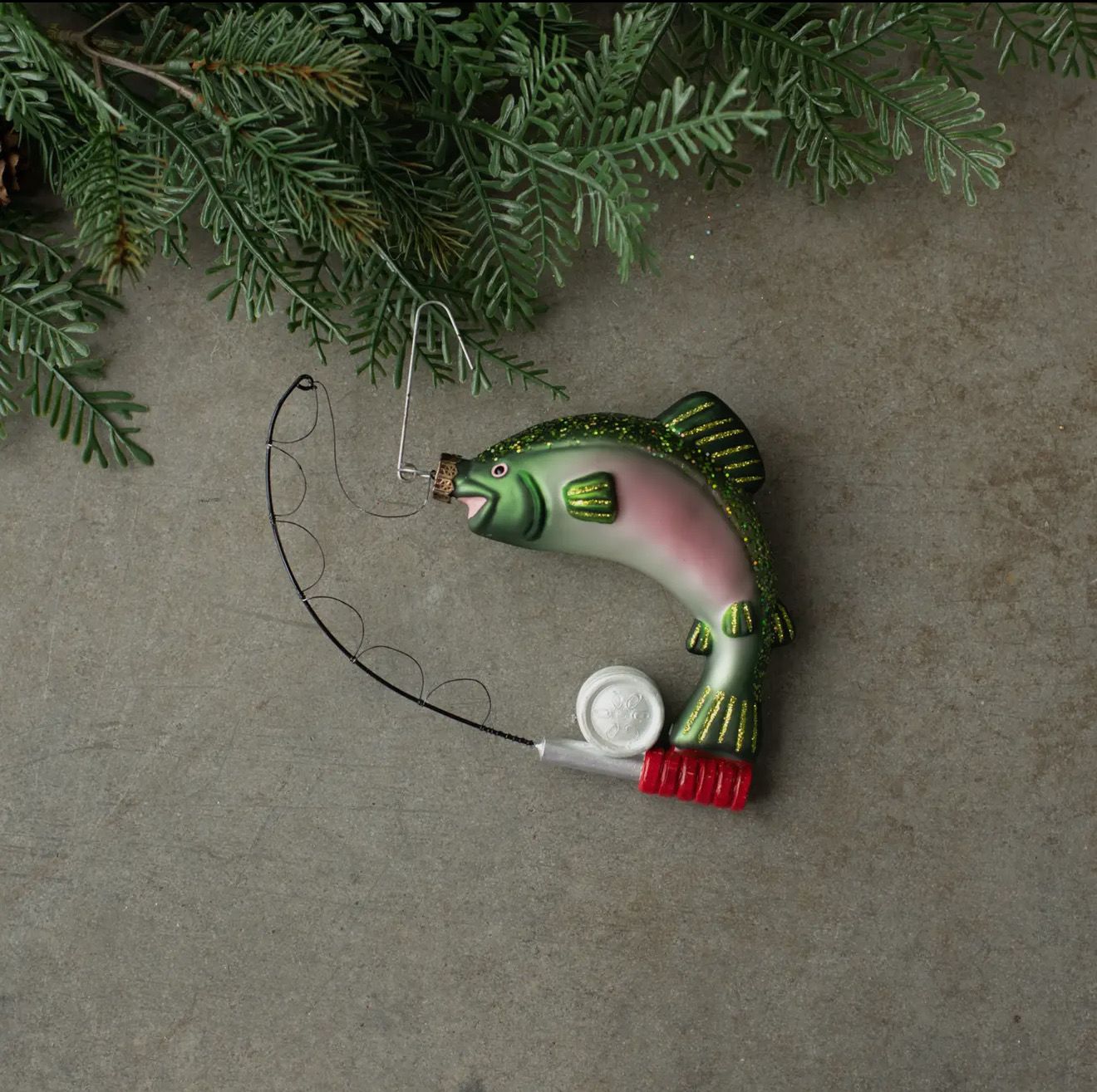 6.25&quot; Gone Fishin&#39; Ornament