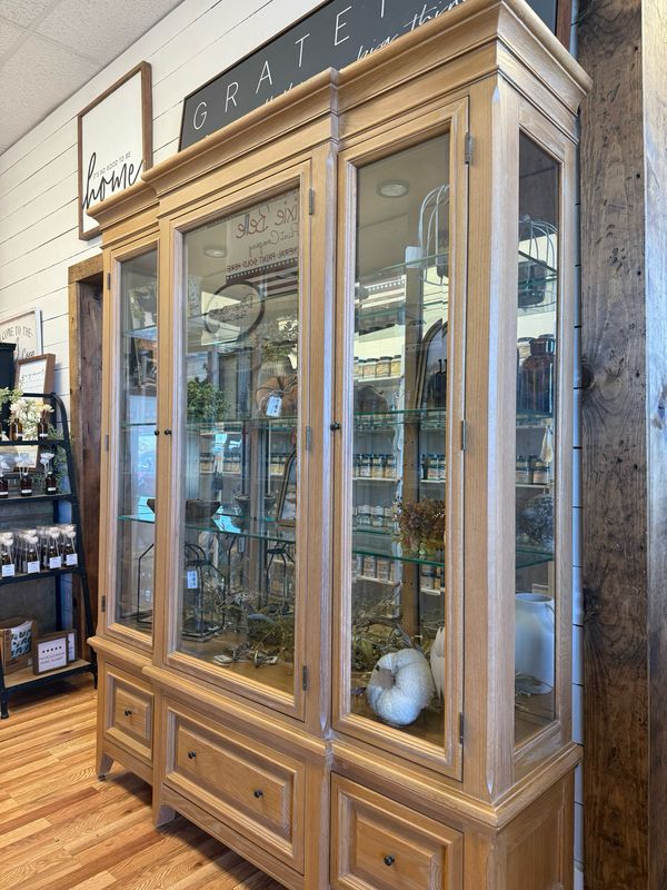 Beautiful Light Oak Cabinet