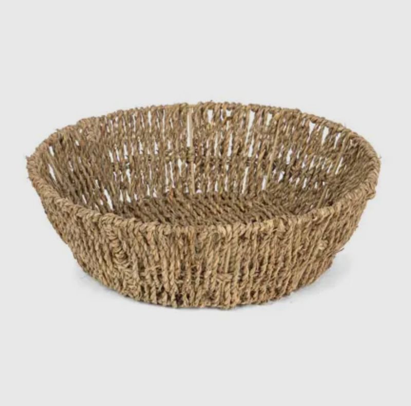 Round Seagrass Bowl