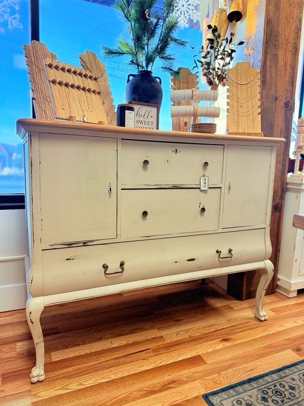 SALE/ Tiger Oak Vintage Buffet