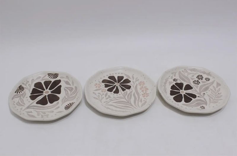 Modern Botanical Plate