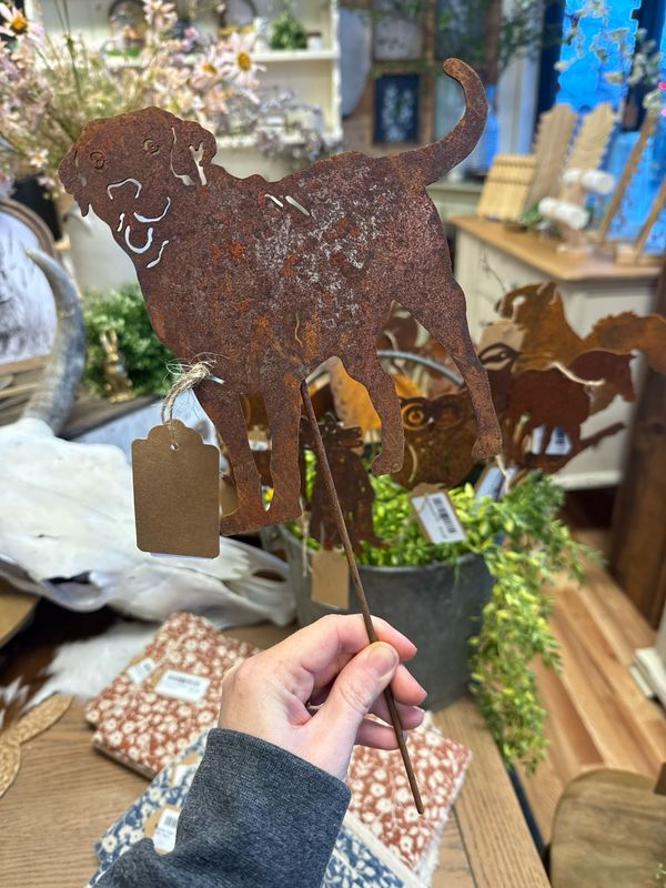 Labrador Dog Garden Pick