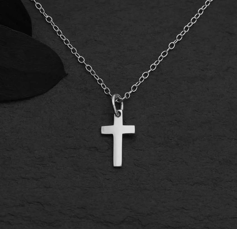 Sterling Silver Cross Necklace