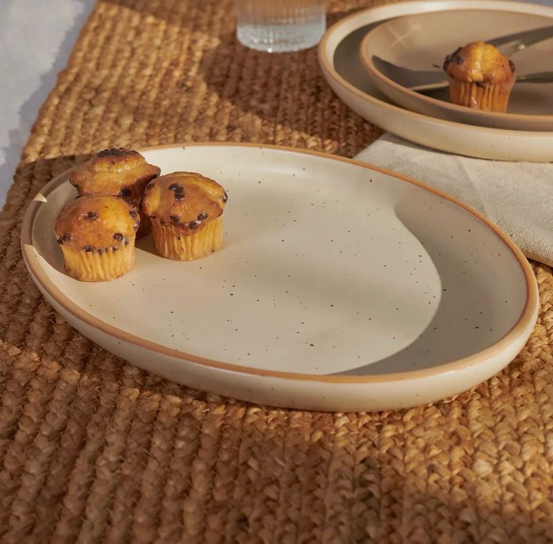 Cream Cottage Oval Platter