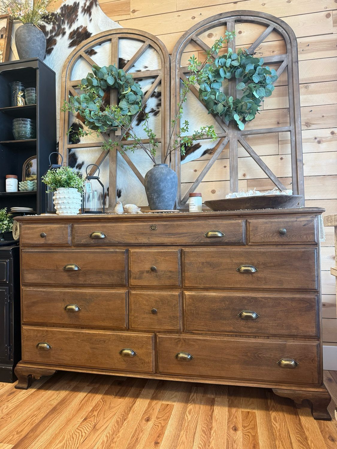 Large Wood Dresser