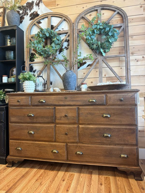 Large Wood Dresser