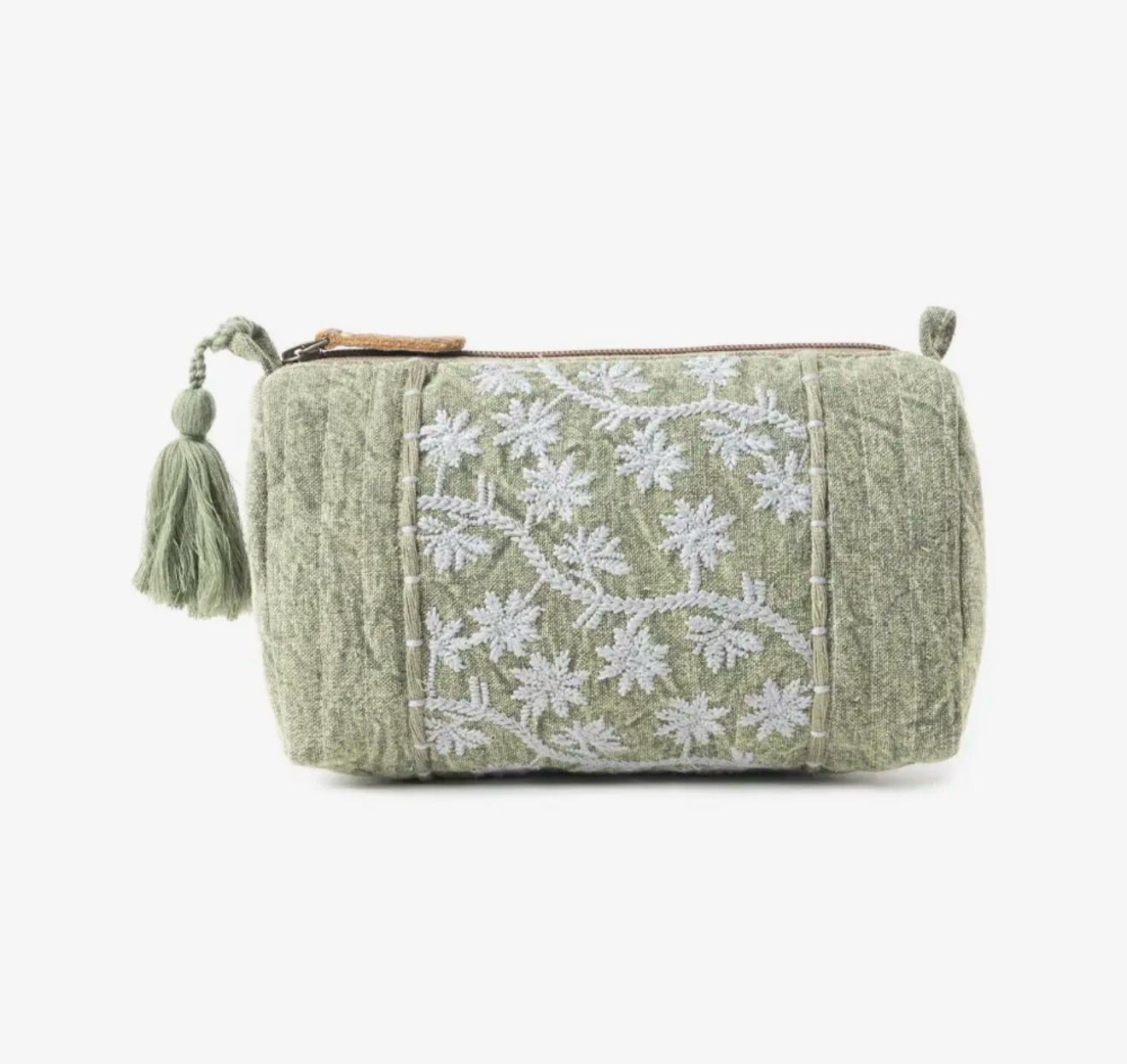Bohemian Green Supreme Clutch Bag in Olive Green