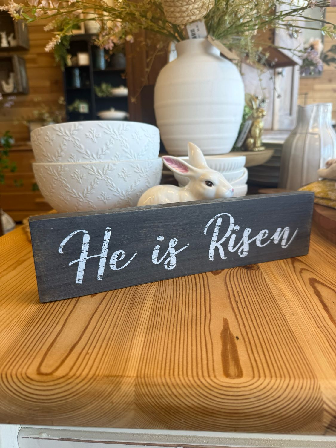 He Is Risen Sign