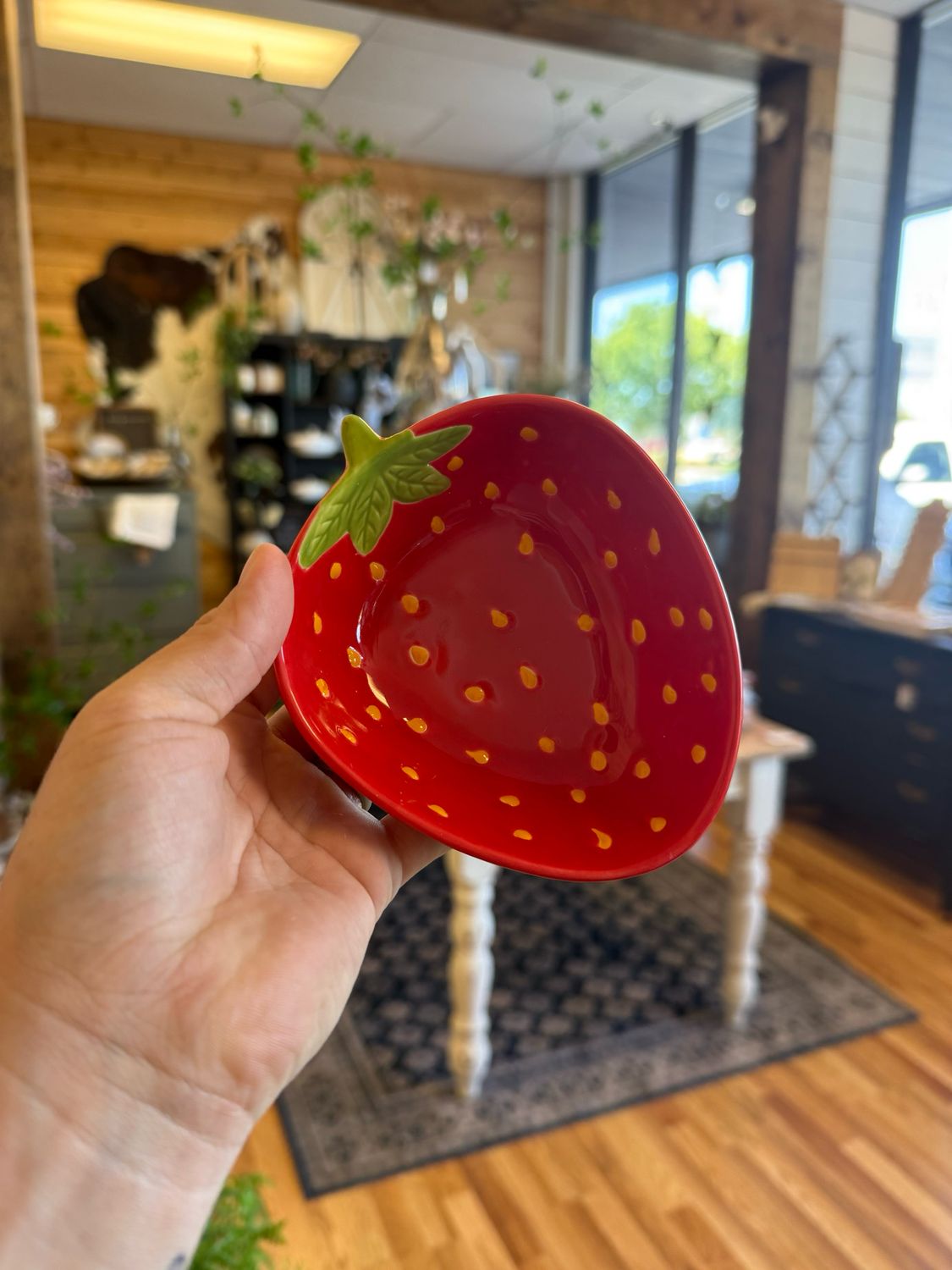 Mini Strawberry Dish