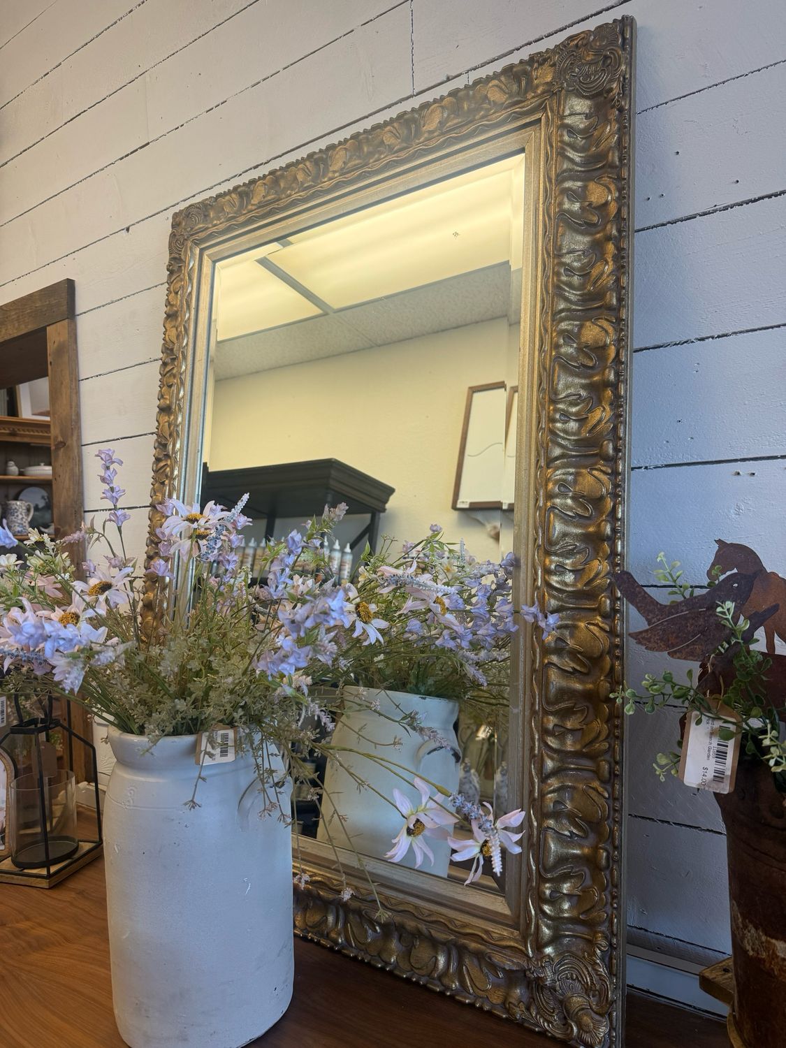 Vintage Gold Mirror