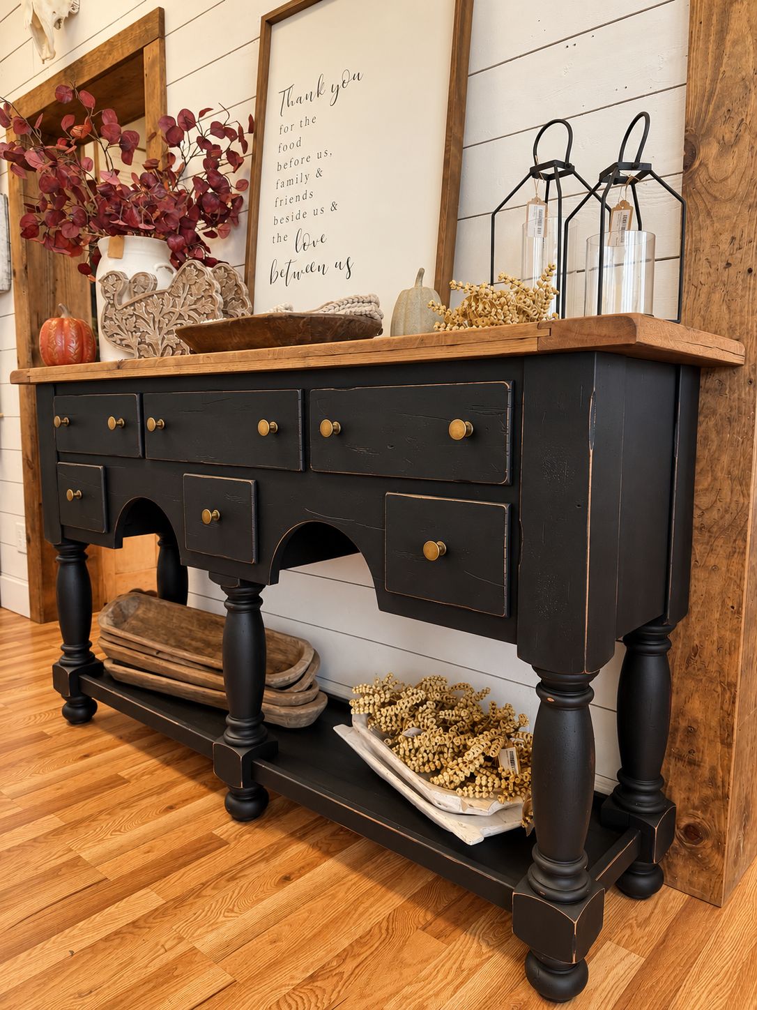 Broyhill Oak Sideboard