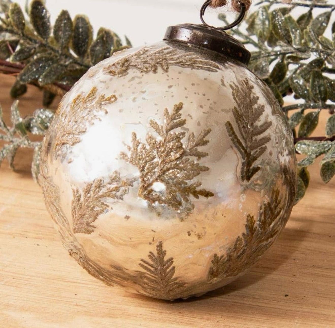 Antique Silver Ornament