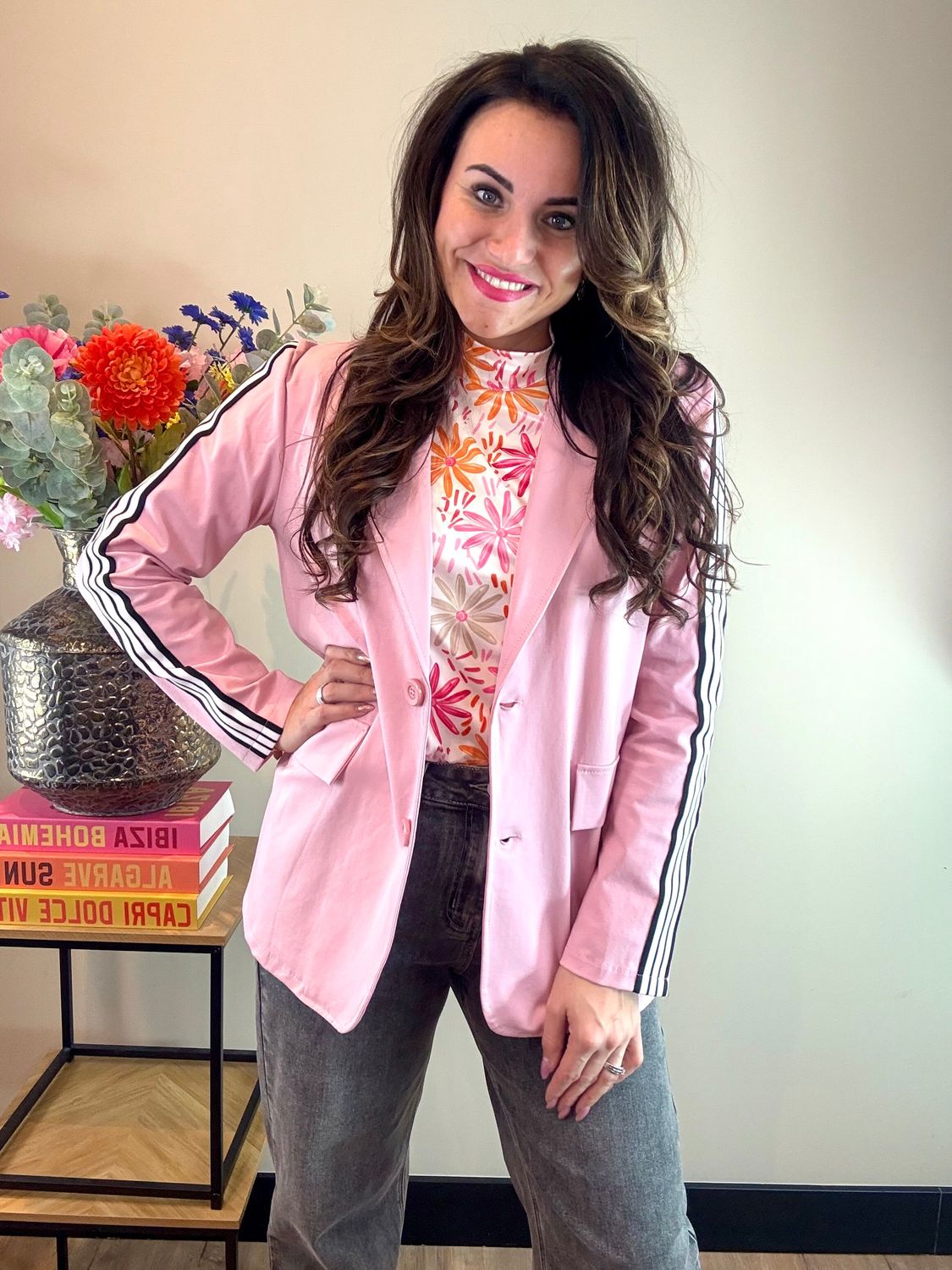 Blazer SCOTTIE roze