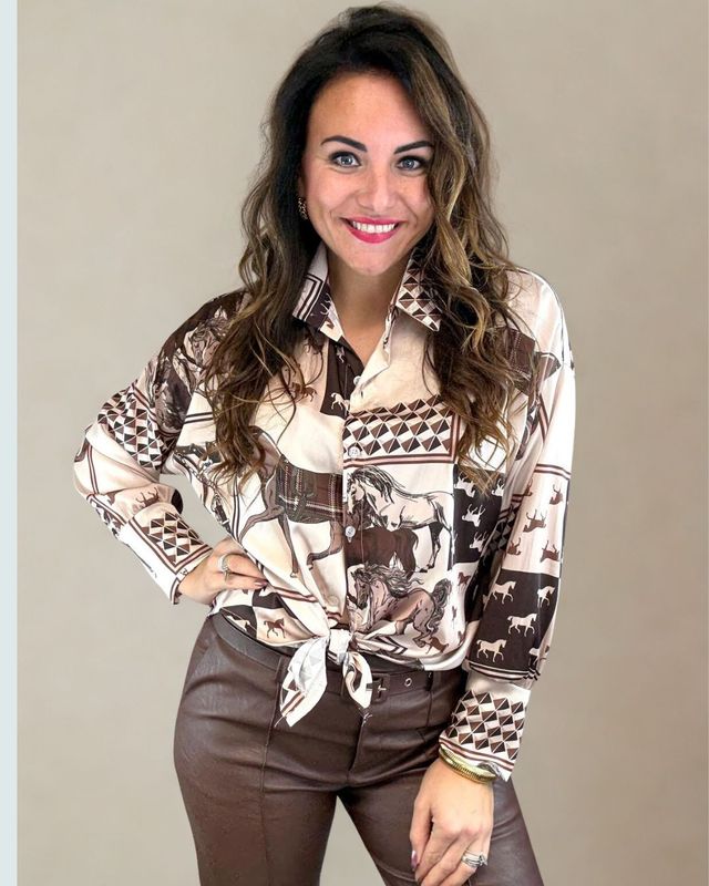 Blouse HORSES