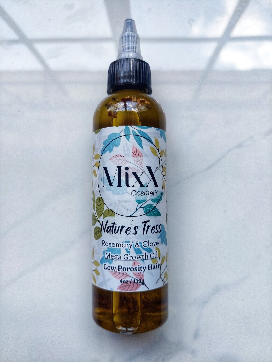 Nature's Tress Rosemary &amp; Clove  Mega Growth for Low Porosity Hair