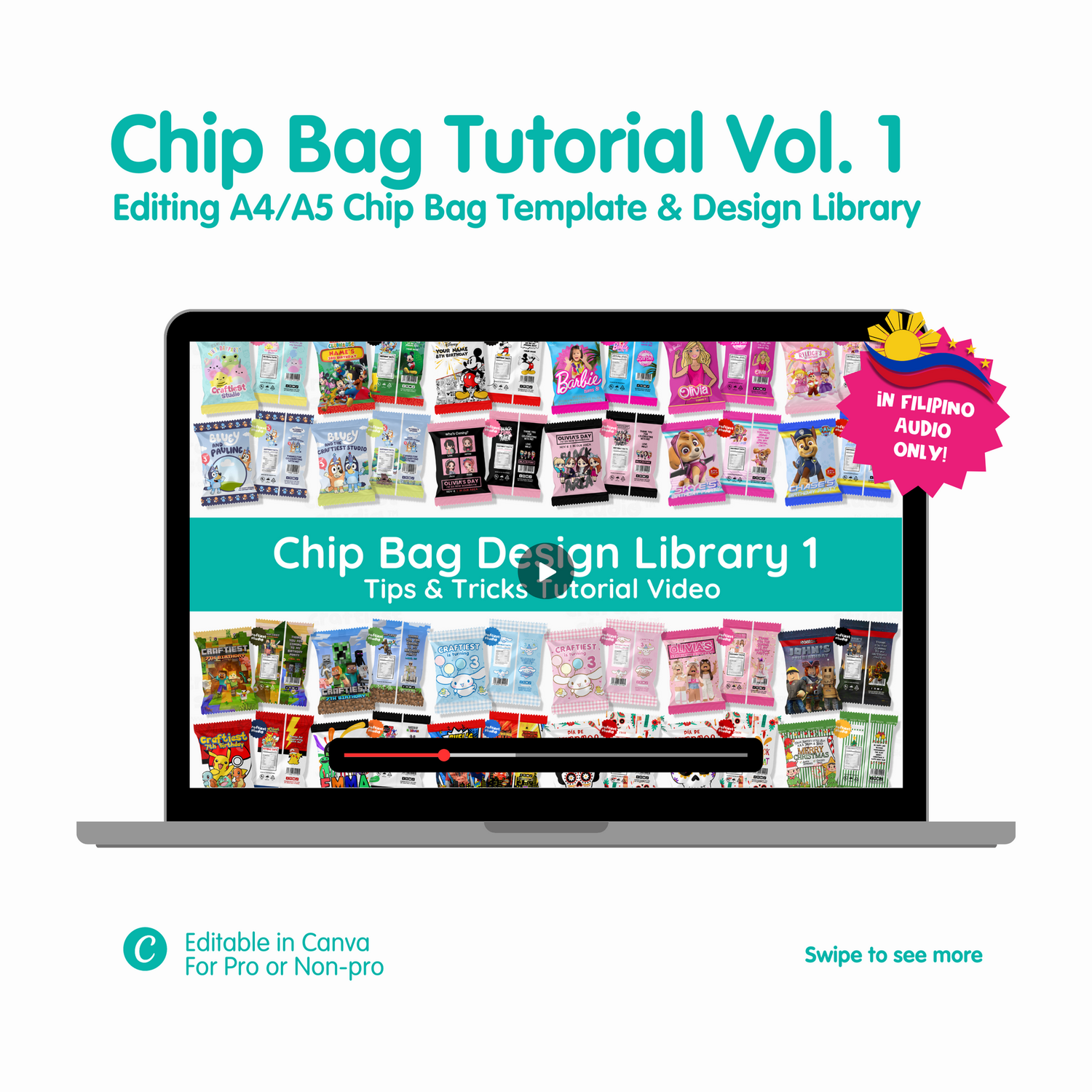 Chip Bag Tutorial Vol. 1