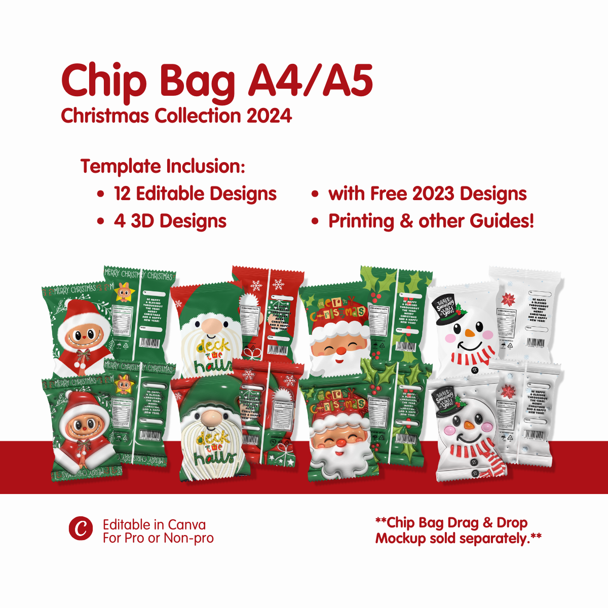 Chip Bag Christmas 2024 Collection