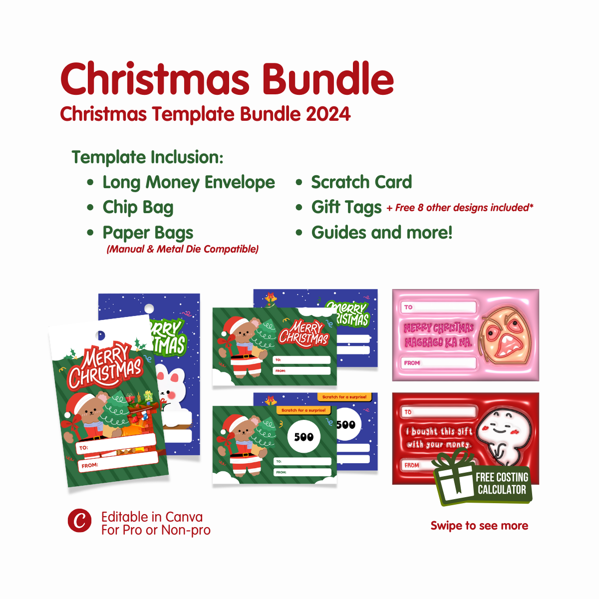 Christmas Template Bundle