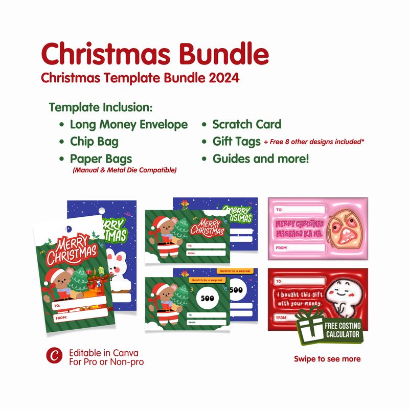 Christmas Template Bundle
