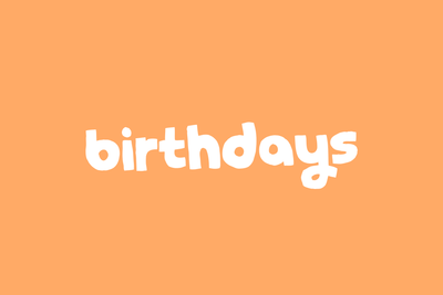 Birthdays
