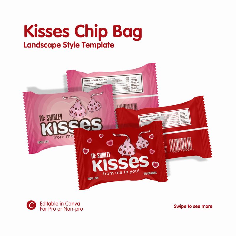 Kisses Chip Bag Landscape