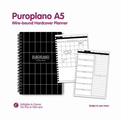 Compact A5 Planner 2025