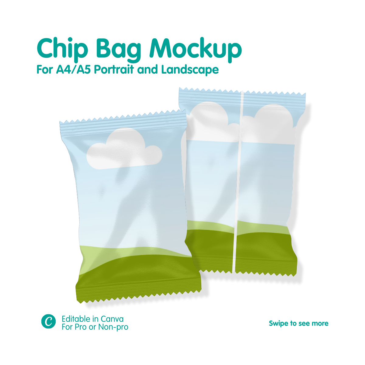 Chip Bag Mockup Builder