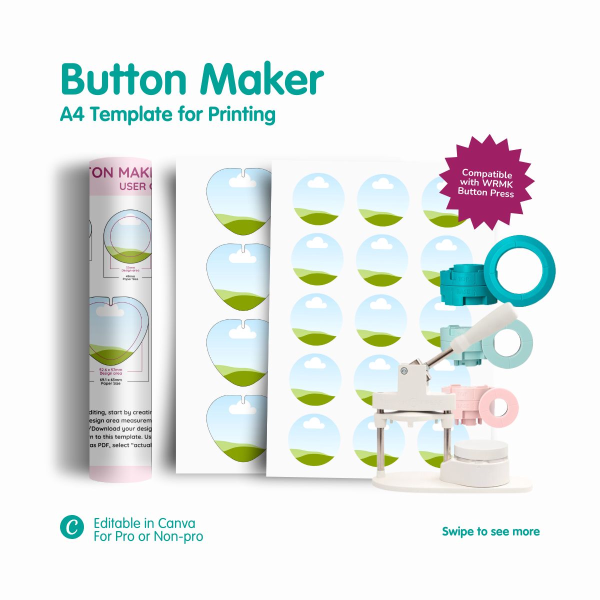 Button Maker Template