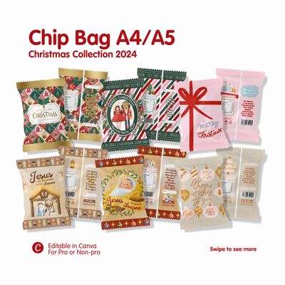 Chip Bag Christmas 2024 Collection Chip Bag Christmas 2024 Collection