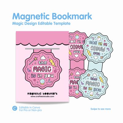 Magic Design Magnetic Bookmark Magic Design Magnetic Bookmark