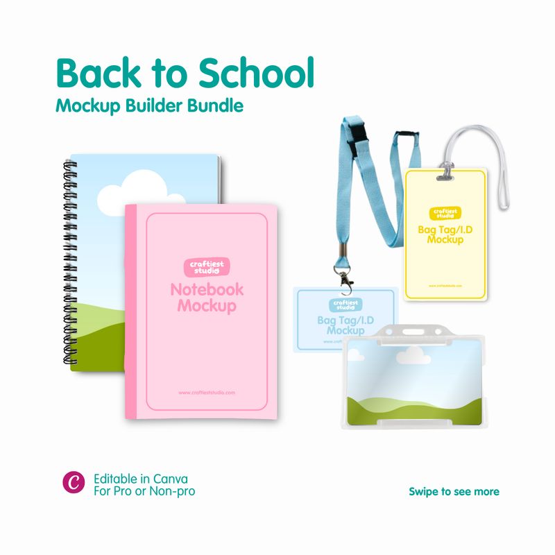 Back to School Mockup Builder