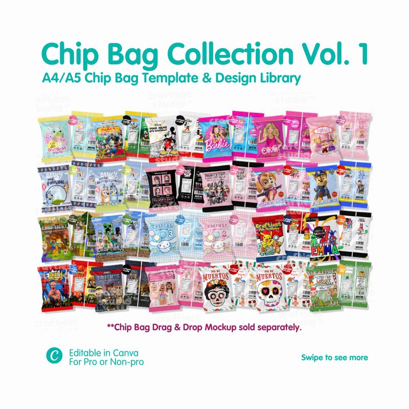 Chip Bag Collection Vol. 1