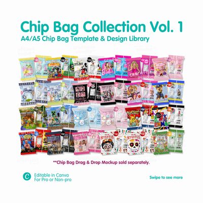 Chip Bag Collection Vol. 1