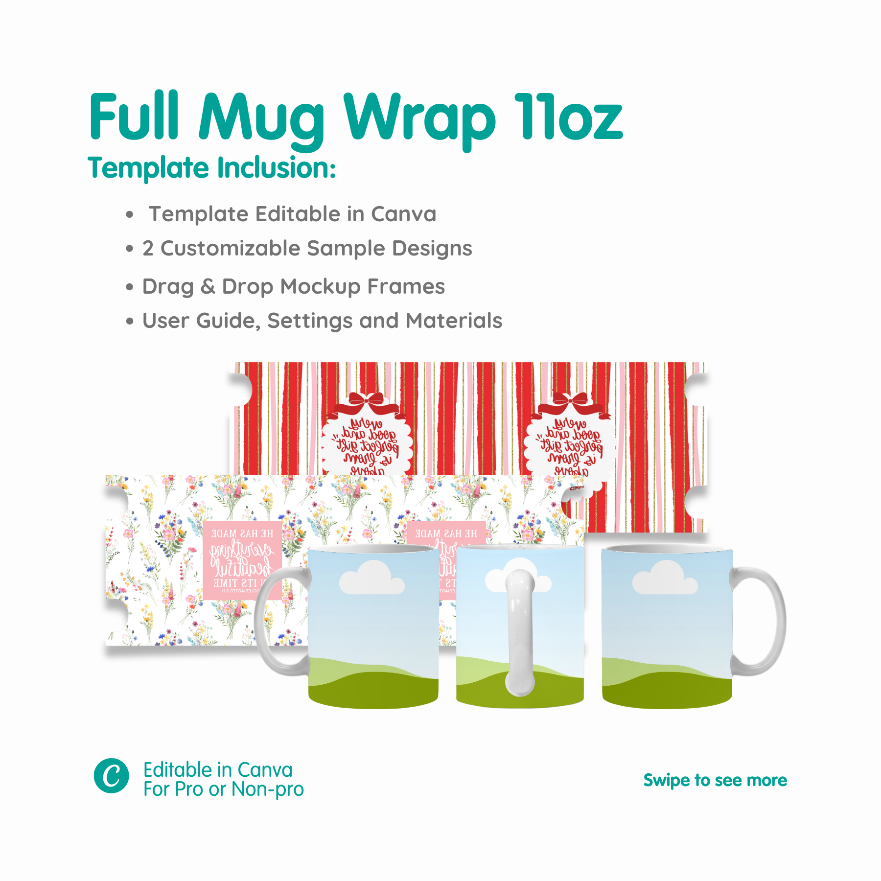 Full Mug Wrap 11oz