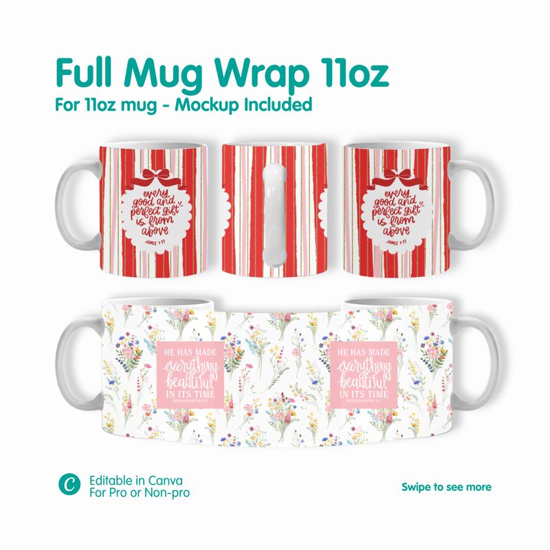 Full Mug Wrap 11oz