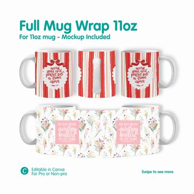 Full Mug Wrap 11oz