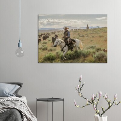 28x40 Canvas. Authentic Western Landscape