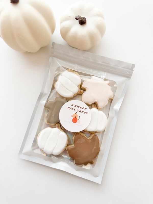 Bag of Fall Cookies